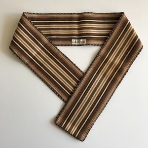 Calvin Klein Vintage Woven Cotton Sash Belt